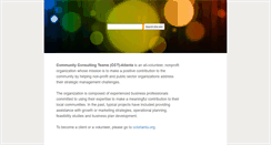 Desktop Screenshot of cctcommunity.org